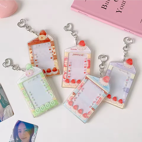 CARD HOLDER ACRILICO  "MY SWEET CAKE" 