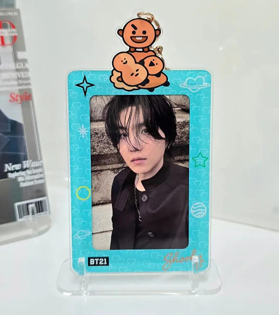 CARD HOLDER  BT21 ACRILICO  3