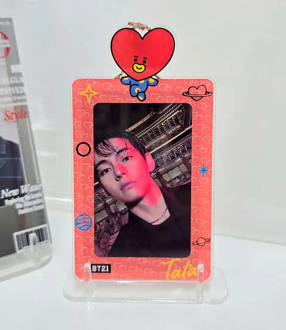 CARD HOLDER  BT21 ACRILICO  4