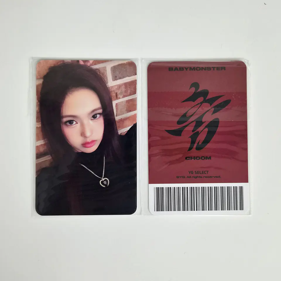 BABYMONSTER - CHOOM YG SELECT POB (SELFIE B Ver.) 7
