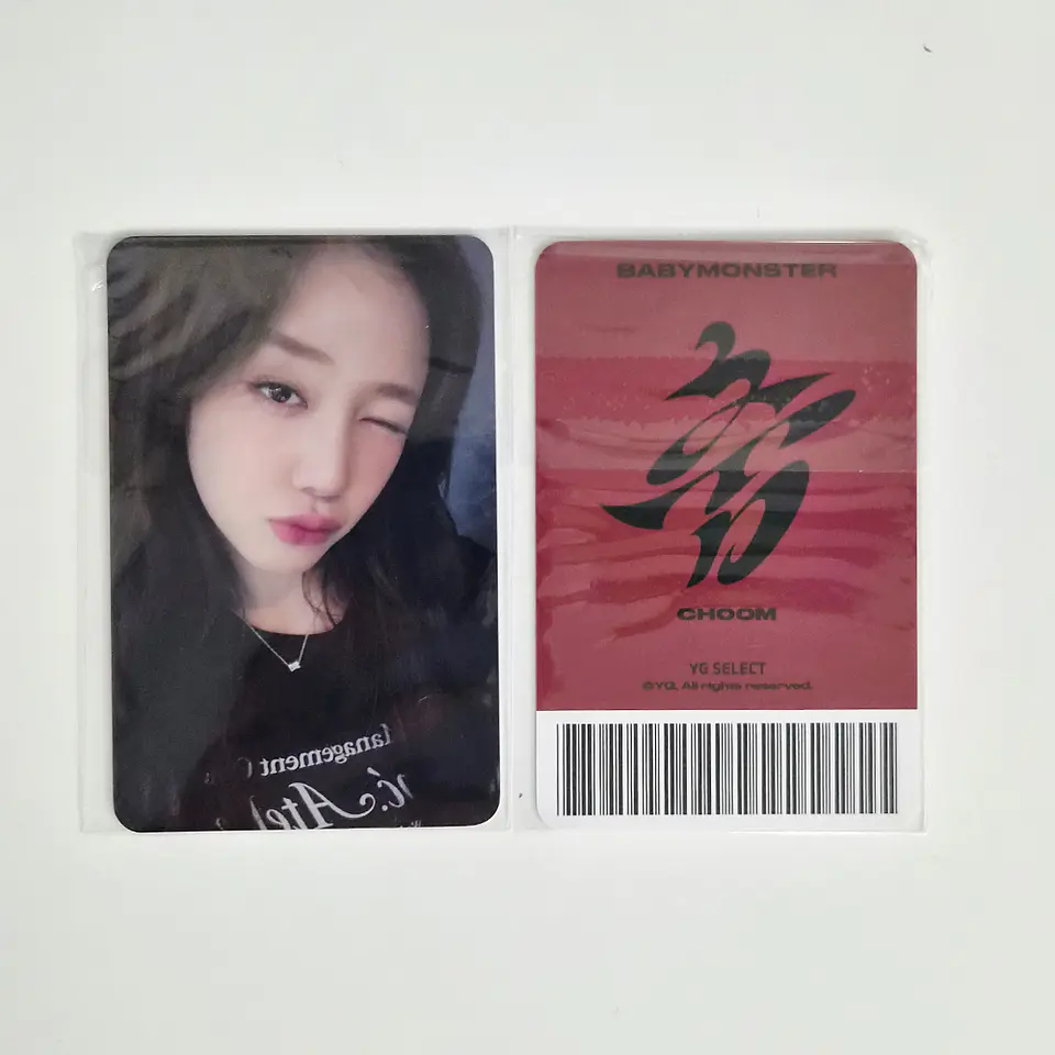 BABYMONSTER - CHOOM YG SELECT POB (SELFIE B Ver.) 3