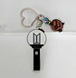 LLAVERO ACRILICO LIGHTSTICK + BT21 