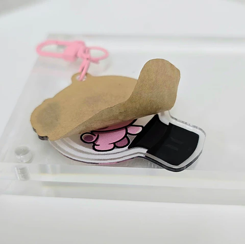 LLAVERO ACRILICO BT21 LIGHTSTICK