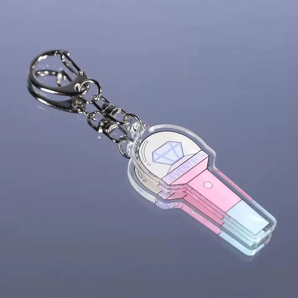 LLAVERO ACRILICO LIGHTSTICK KPOP 8