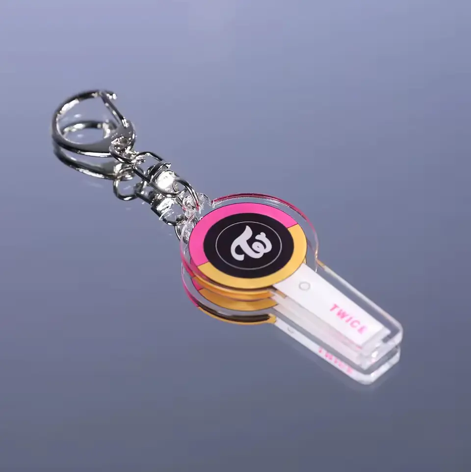 LLAVERO ACRILICO LIGHTSTICK KPOP 10