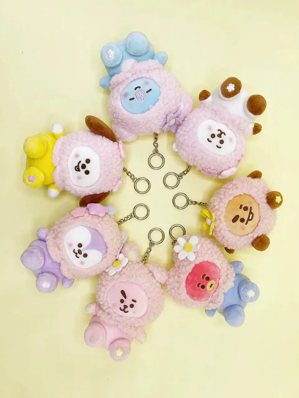 PLUSH KEYRING BT21 