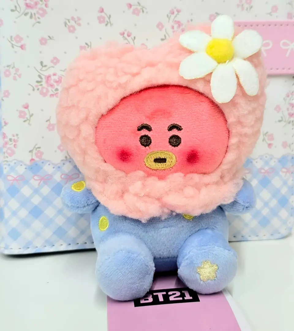 PLUSH KEYRING BT21 