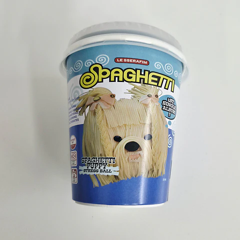 SEGUNDA SELECCIÓN LE SSERAFIM - SPAGHETTI (STRESS BALL Ver.)