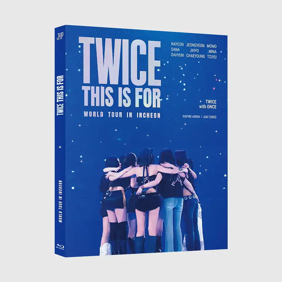 (PREVENTA) TWICE THIS IS FOR WORLD TOUR IN INCHEON Blu-ray 1