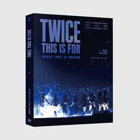 (PREVENTA) TWICE THIS IS FOR WORLD TOUR IN INCHEON DVD
