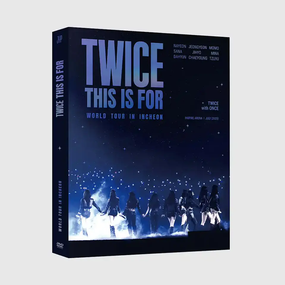 (PREVENTA) TWICE THIS IS FOR WORLD TOUR IN INCHEON DVD 1