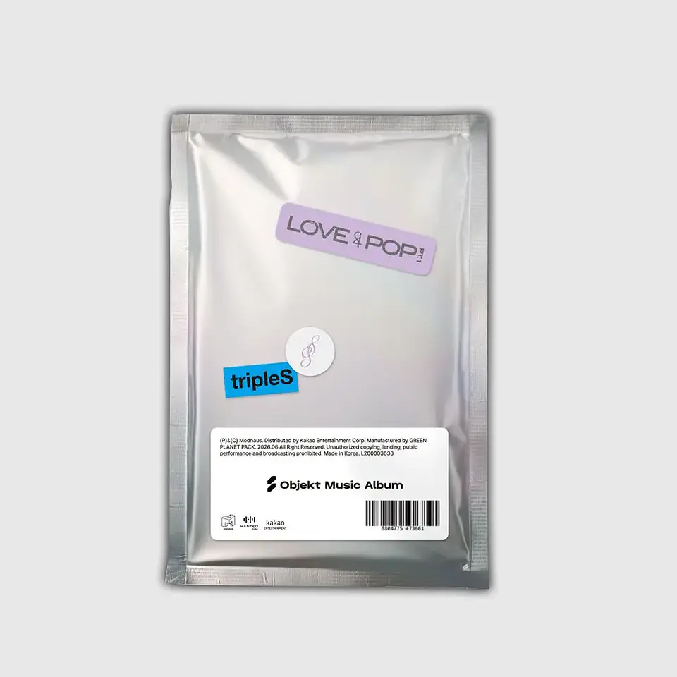 (PREVENTA) TRIPLES - LOVE&POP PT.1 (OBJEKT MUSIC ALBUM) 1