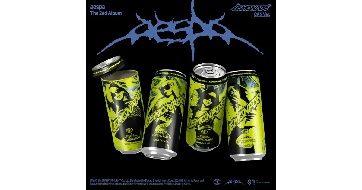 AESPA LEMONADE CAN Ver. SMART ALBUM