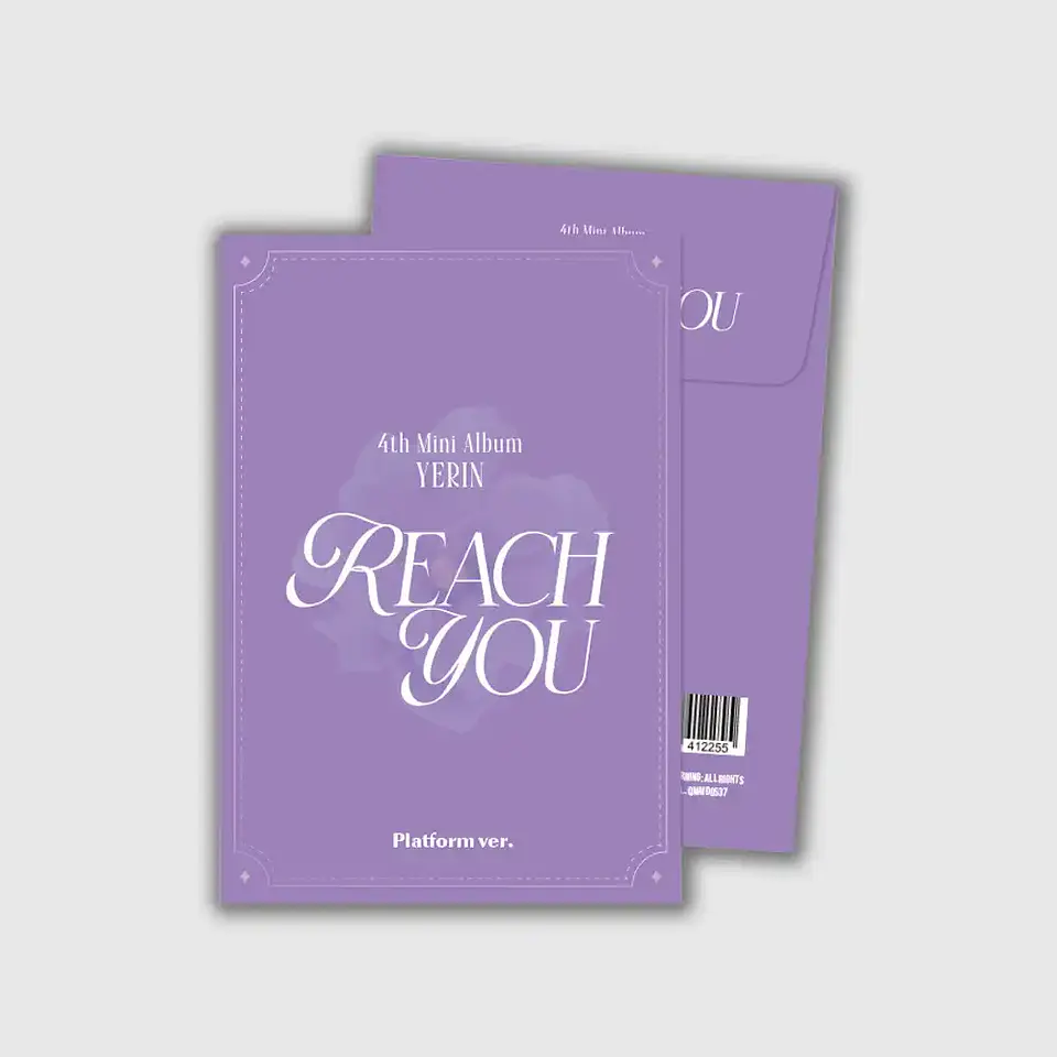 YERIN - REACH YOU (PLATFORM Ver.) 1