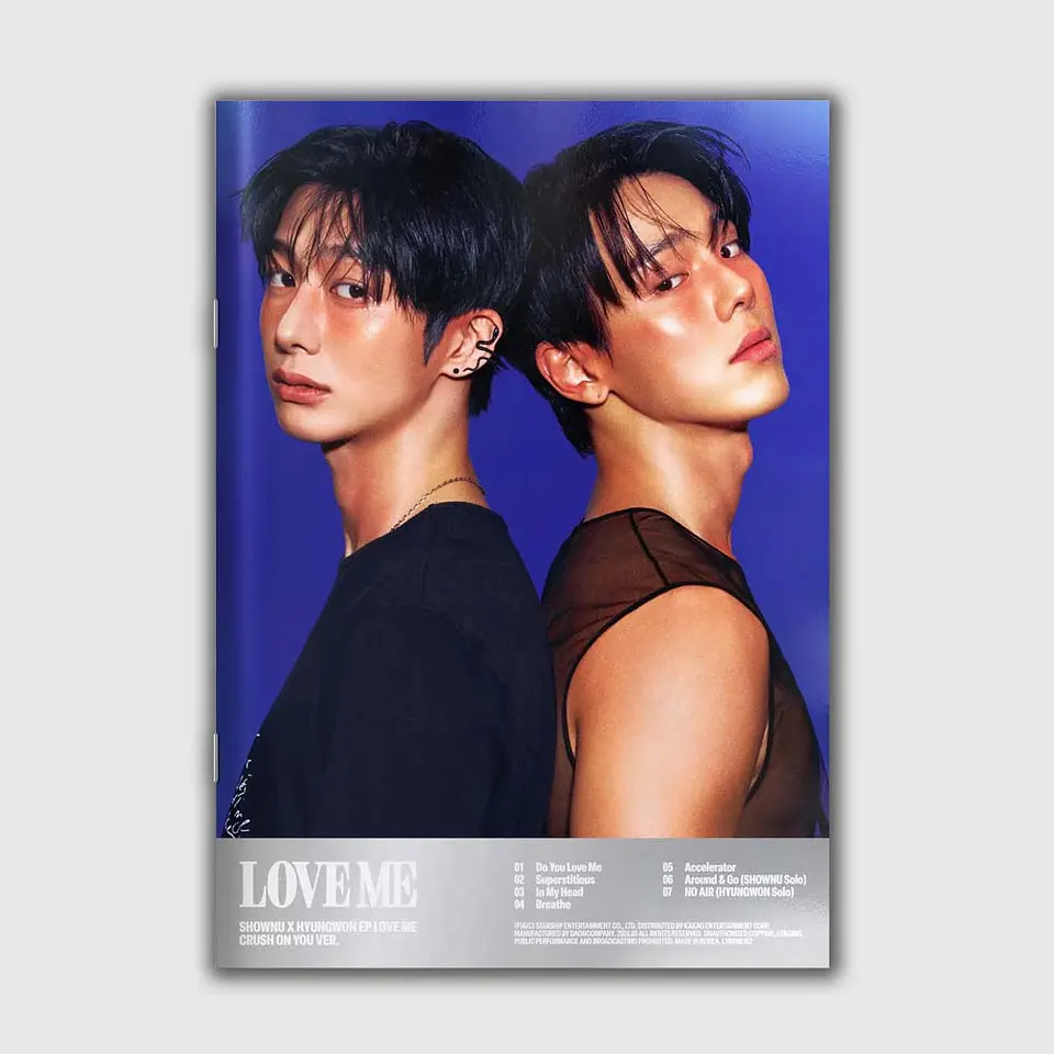 SHOWNU X HYUNGWON - LOVE ME (PHOTOBOOK VER.) 2