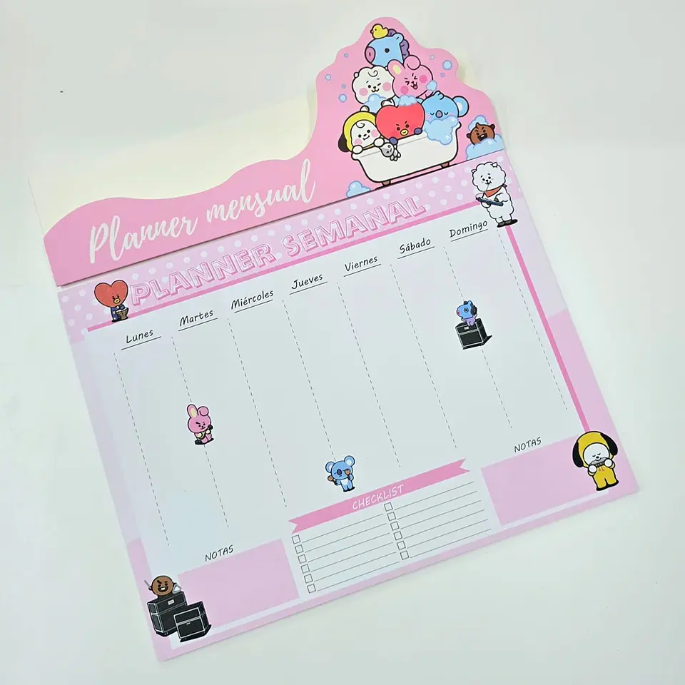 PLANNER KPOP VARIEDADES 6