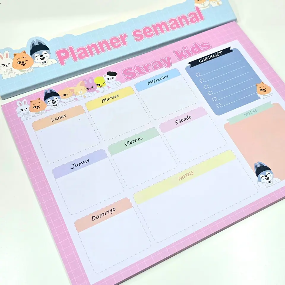 PLANNER KPOP VARIEDADES 2