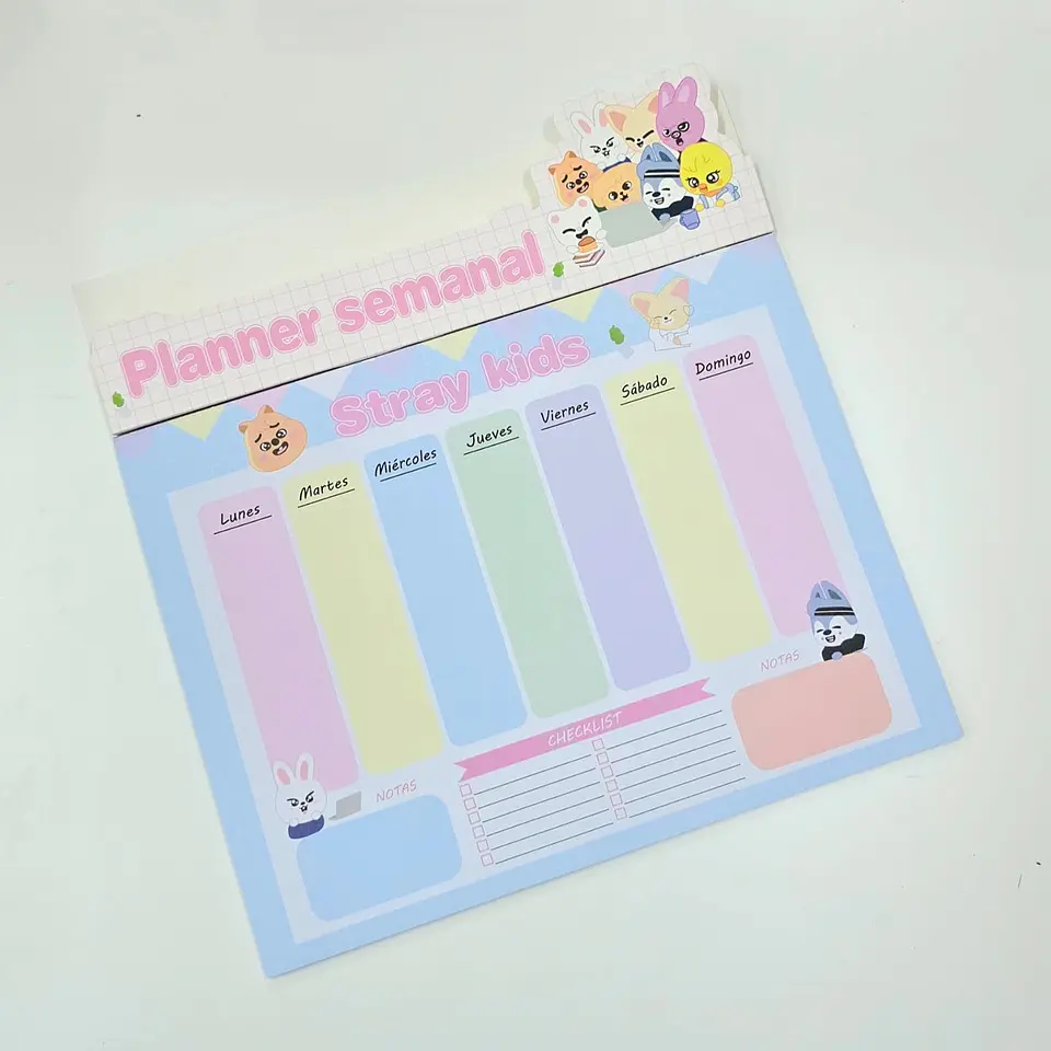 PLANNER KPOP VARIEDADES 9