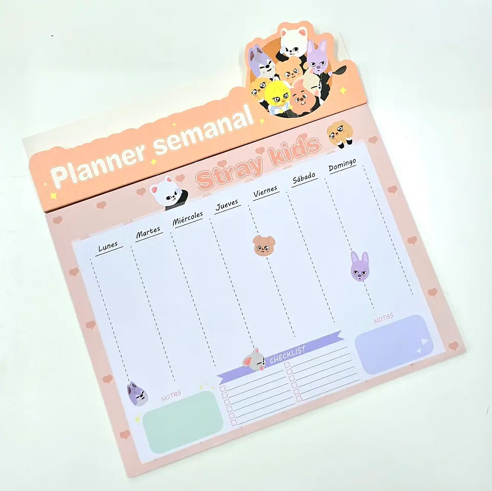 PLANNER KPOP VARIEDADES 10