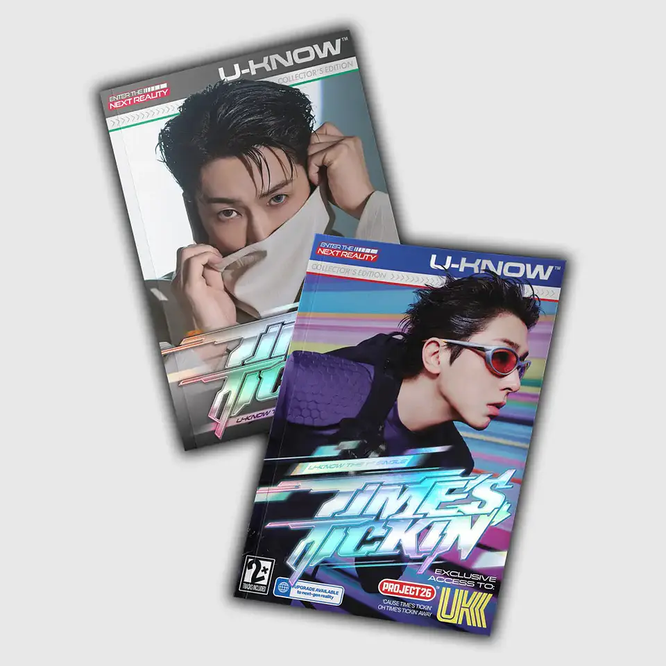 U-KNOW - TIME'S TICKIN' (PHOTOBOOK Ver.) RANDOM 1