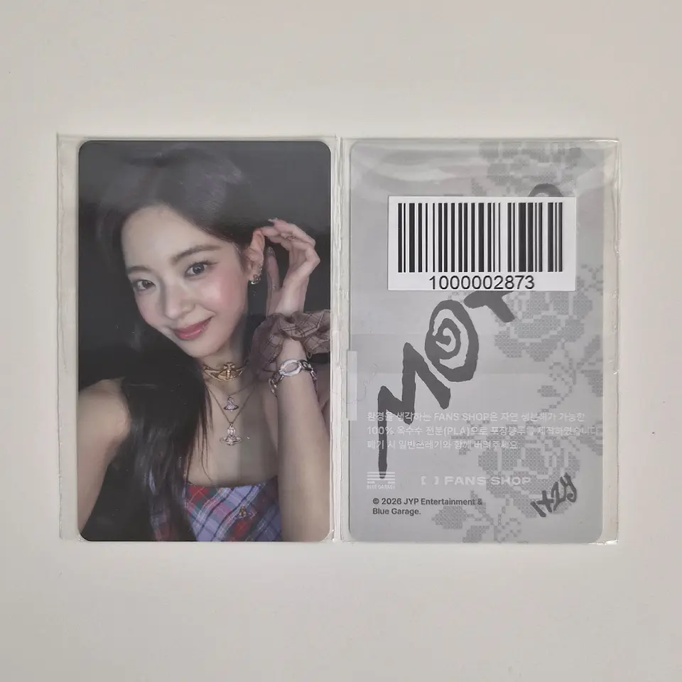 ITZY - MOTTO FANS SHOP POB 3