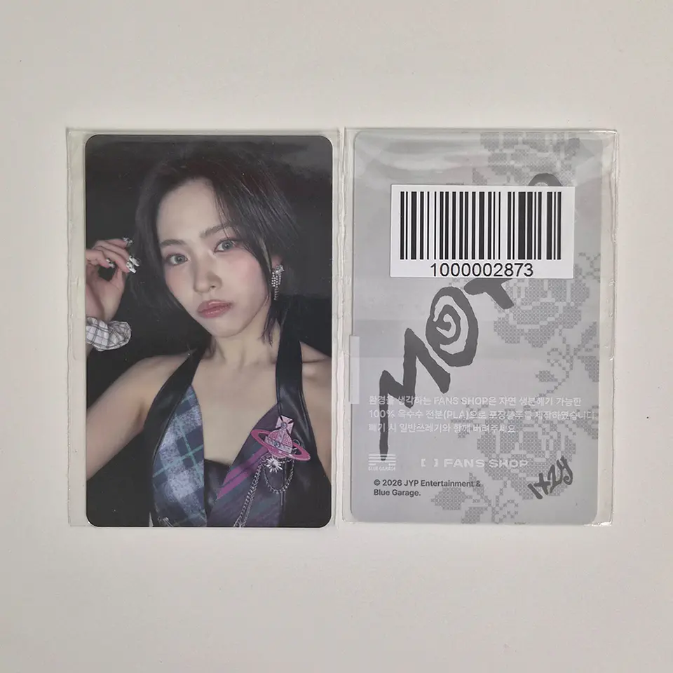 ITZY - MOTTO FANS SHOP POB 4