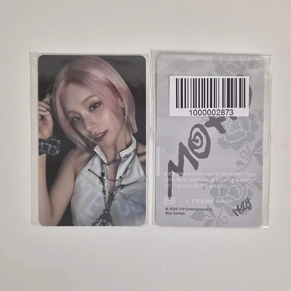 ITZY - MOTTO FANS SHOP POB 2
