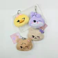 PLUSH KEYRING BLACK PINK MINI HEAD ALTERNATIVO - Miniatura 1