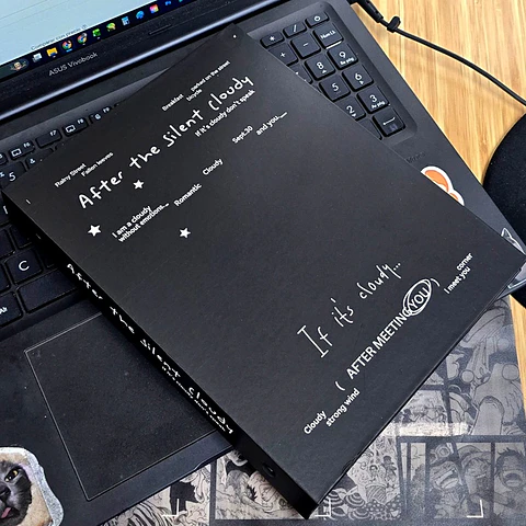 BINDER A5 "AFTER THE SILENT CLOUDY"