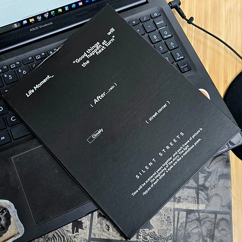 BINDER A5 "AFTER THE SILENT CLOUDY"