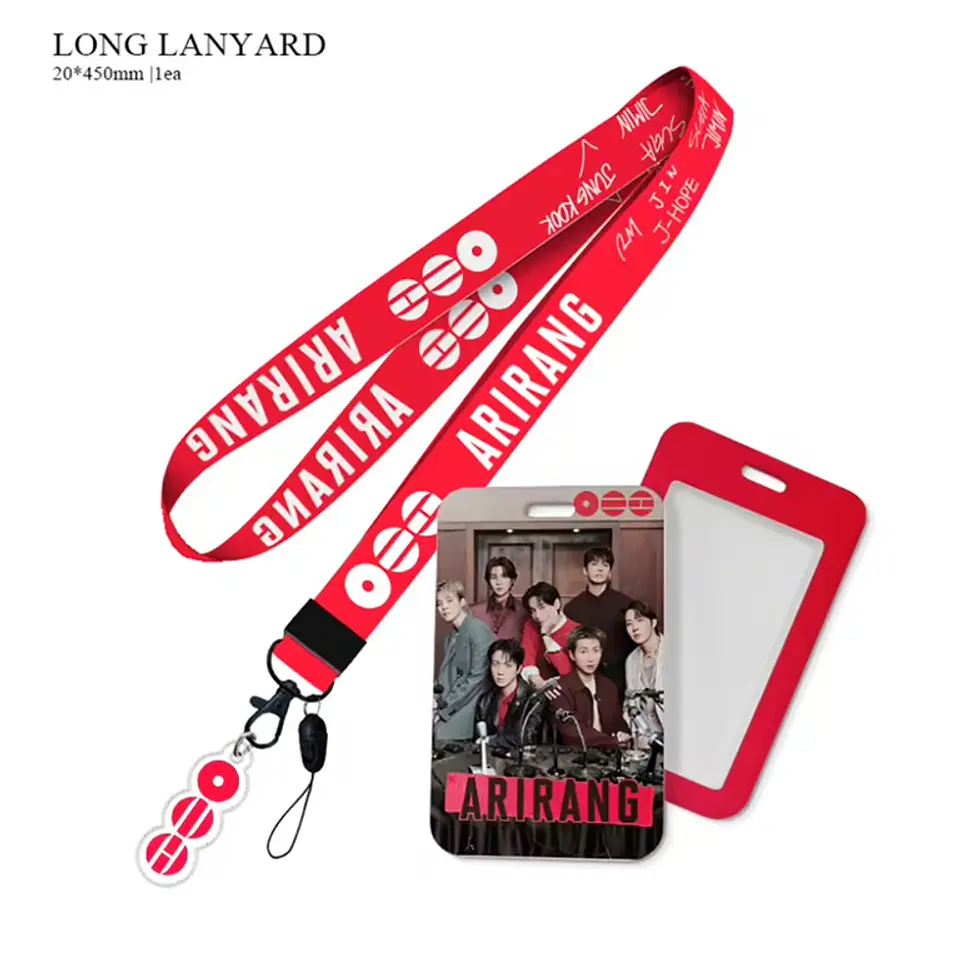 CARD HOLDER + LANYARD BTS 