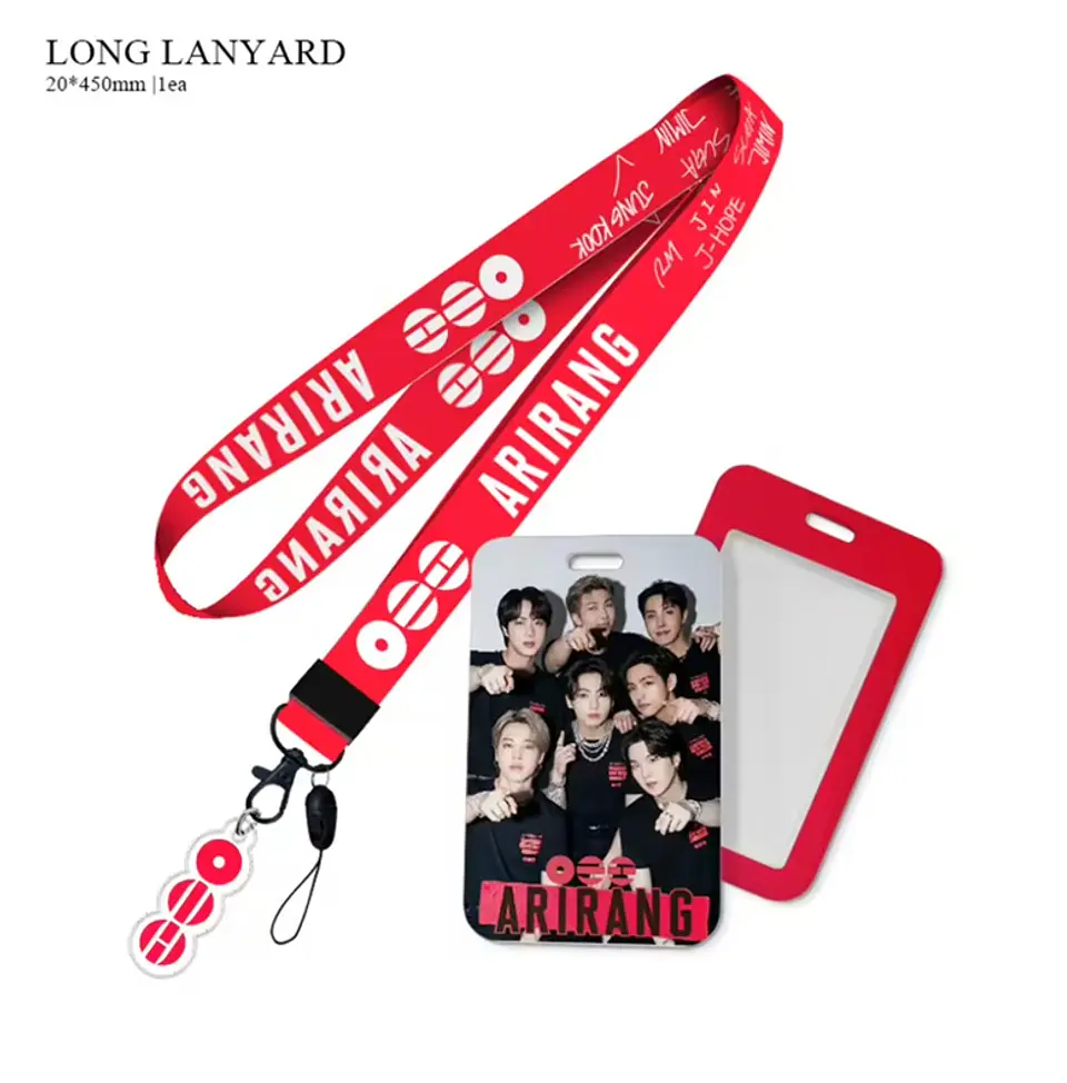 CARD HOLDER + LANYARD BTS 