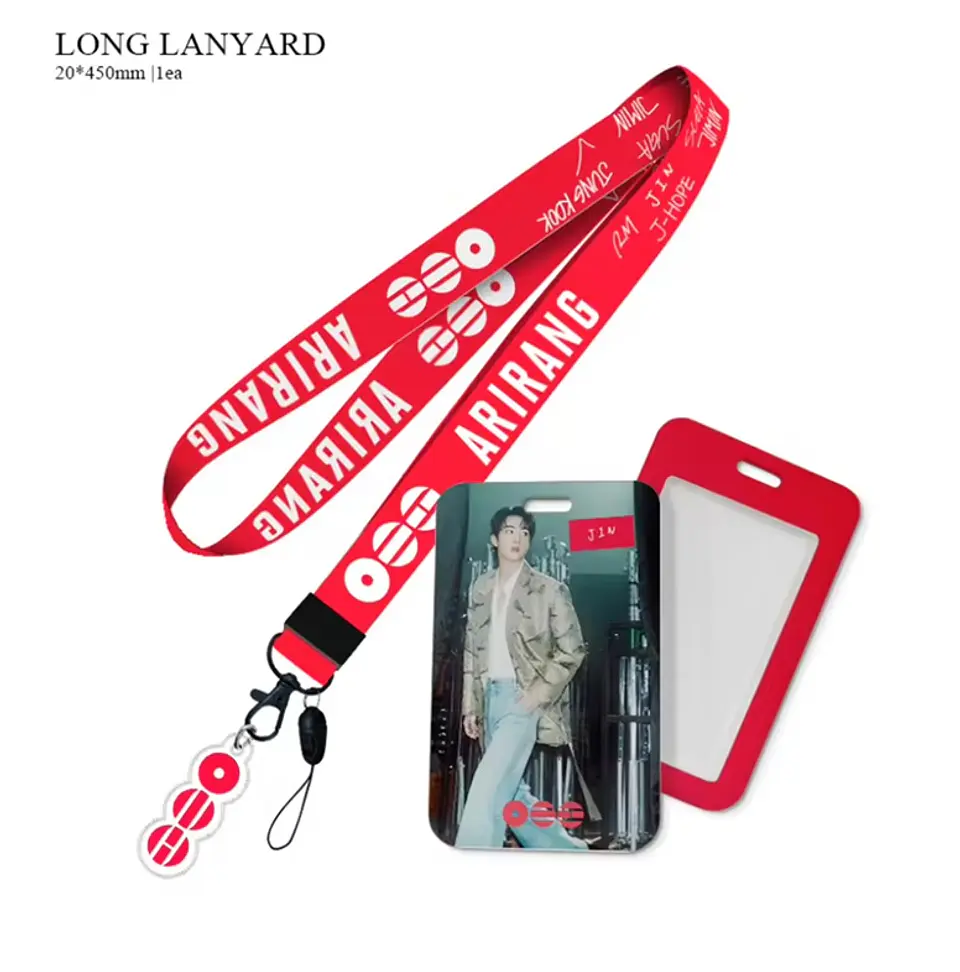 CARD HOLDER + LANYARD BTS 