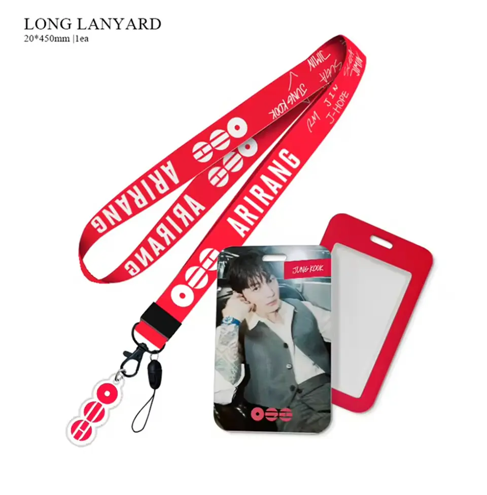 CARD HOLDER + LANYARD BTS 