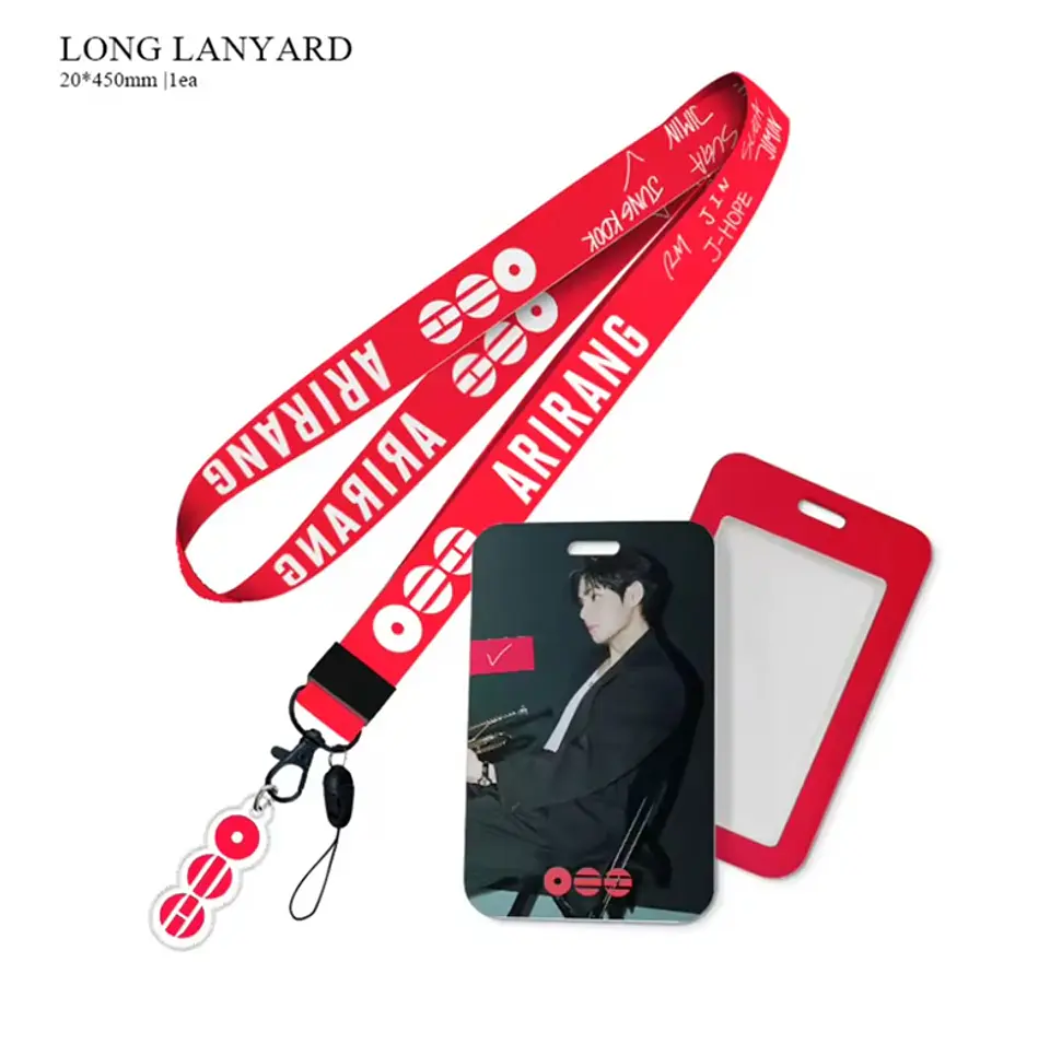 CARD HOLDER + LANYARD BTS 