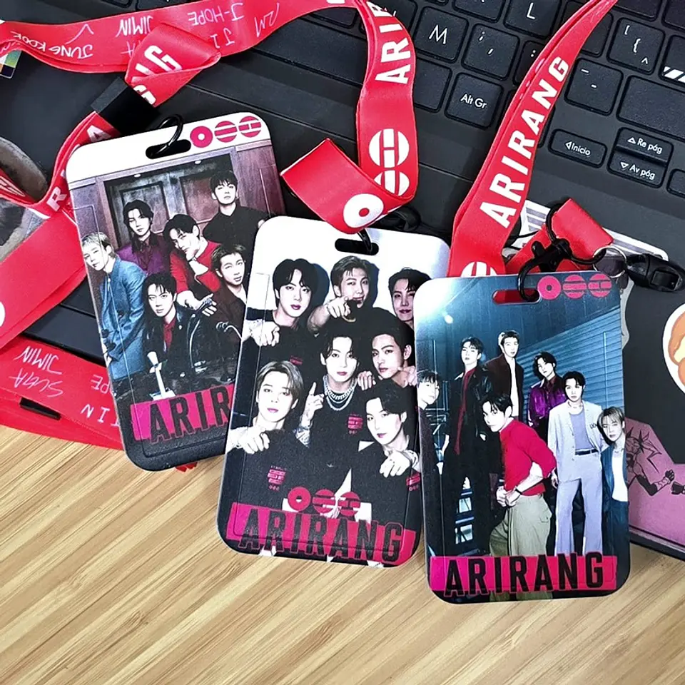 CARD HOLDER + LANYARD BTS 