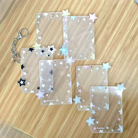 CARD HOLDER ACRILICO "SIMPLE STARS"