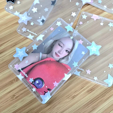 CARD HOLDER ACRILICO "SIMPLE STARS"