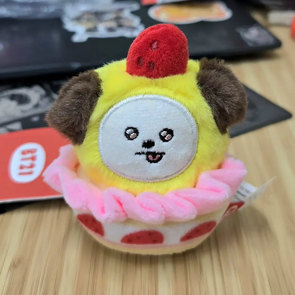 PLUSH KEYRING BT21 