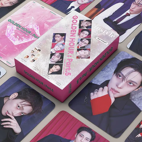 LOMOCARD ATEEZ - GOLDEN HOUR PART:5
