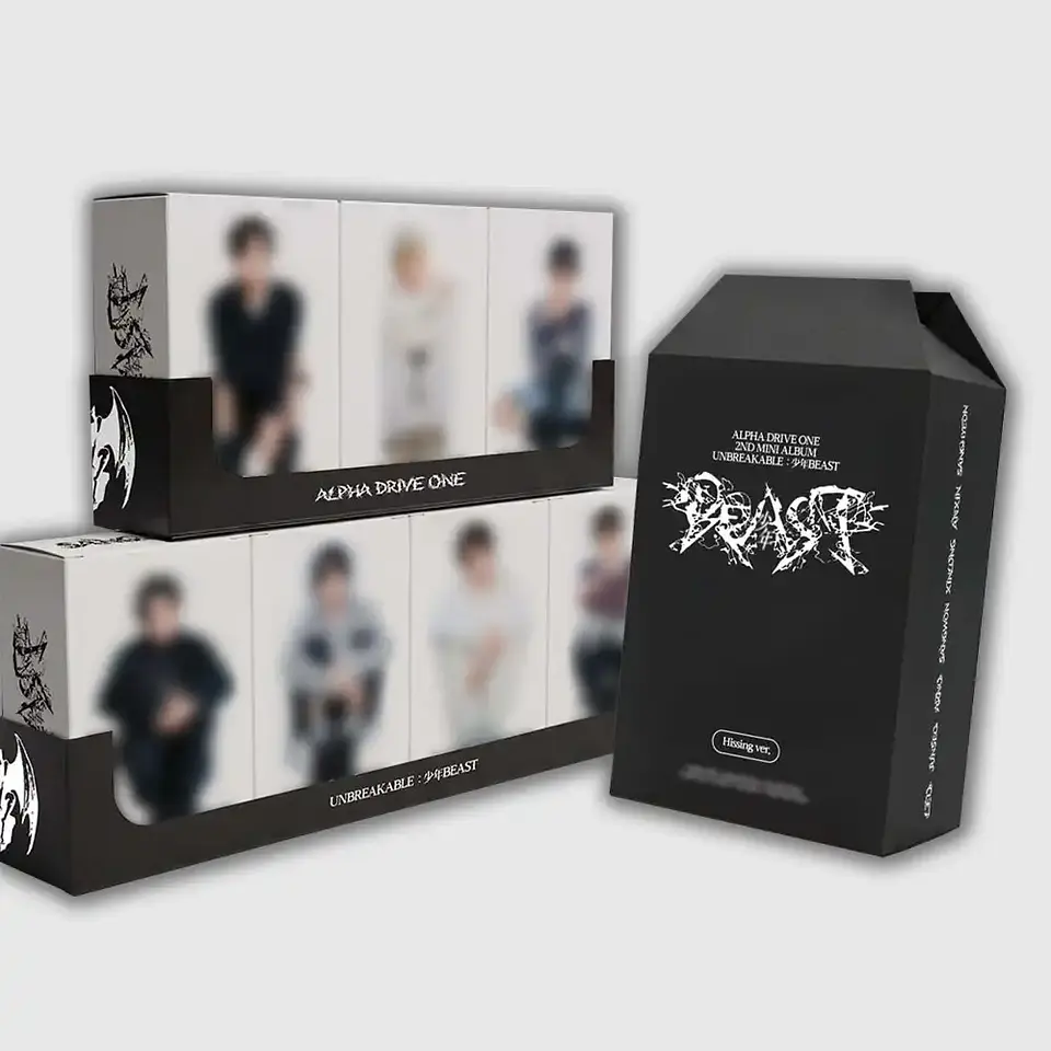 (PREVENTA) ALPHA DRIVE ONE - UNBREAKABLE : 少年 BEAST (HISSING Ver.) RANDOM 1