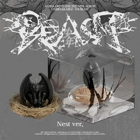 (PREVENTA) ALPHA DRIVE ONE - UNBREAKABLE : 少年 BEAST (NEST Ver.) LIMITED EDITION