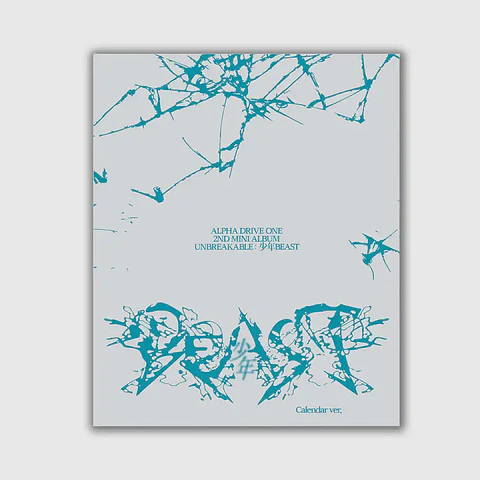 (PREVENTA) ALPHA DRIVE ONE - UNBREAKABLE : 少年 BEAST (CALENDAR Ver.)