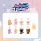 ATEEZ - ANITEEZ IN COLOR PLUSH KEYRING - Miniatura 1