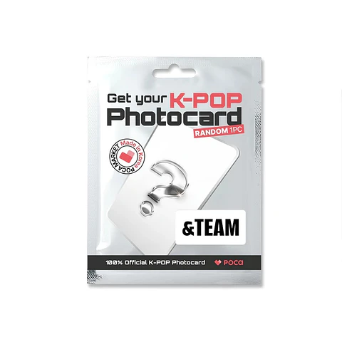 POCAMARKET OFFICIAL PHOTOCARD RANDOM (BOY GROUPS)