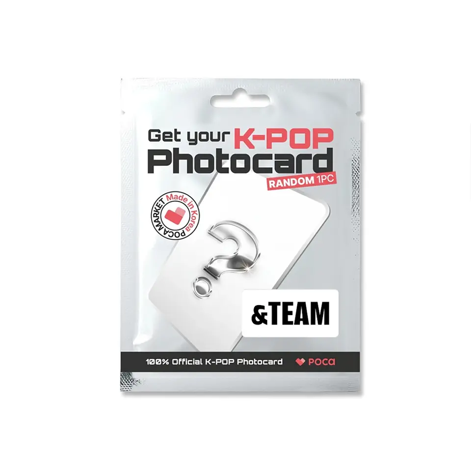 POCAMARKET OFFICIAL PHOTOCARD RANDOM (BOY GROUPS) 2