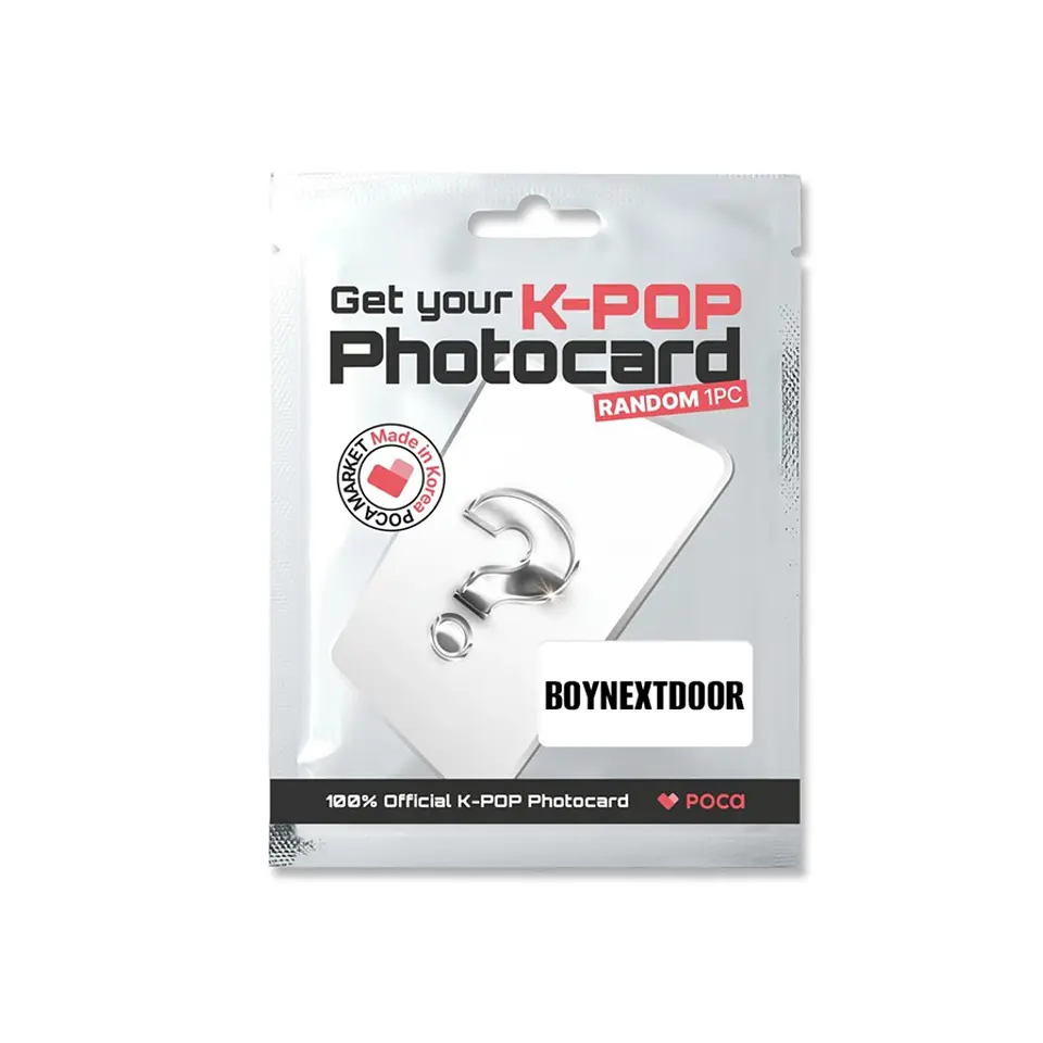 POCAMARKET OFFICIAL PHOTOCARD RANDOM (BOY GROUPS) 17