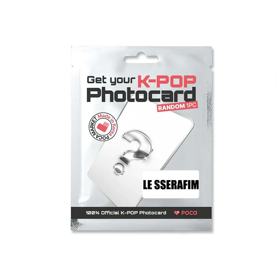 POCAMARKET OFFICIAL PHOTOCARD RANDOM GIRLS GROUPS 5