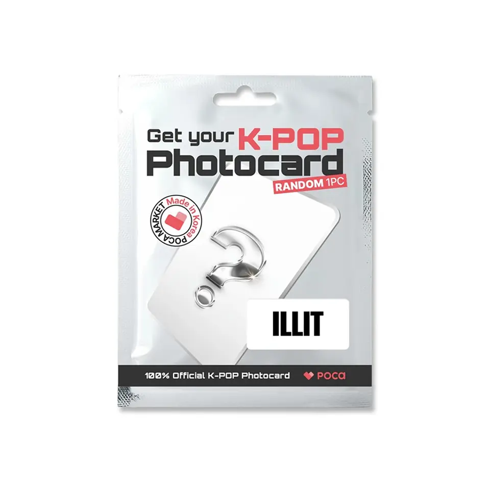 POCAMARKET OFFICIAL PHOTOCARD RANDOM GIRLS GROUPS 6