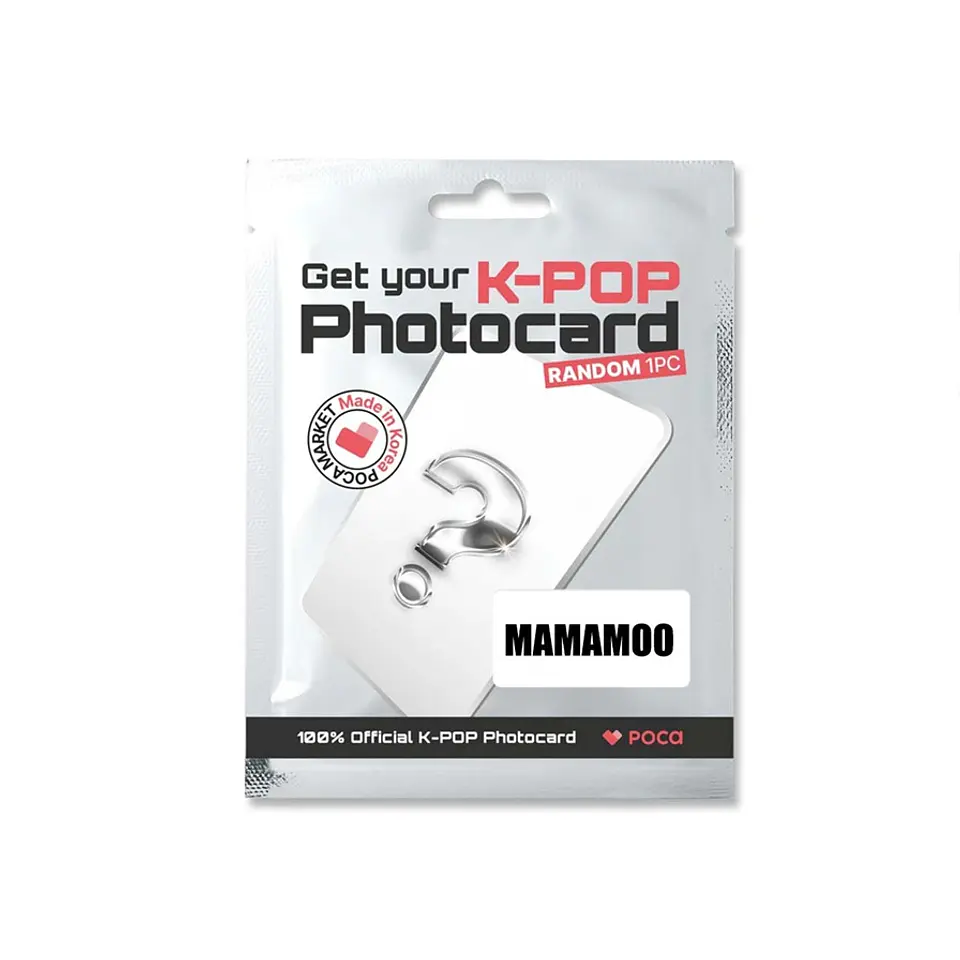 POCAMARKET OFFICIAL PHOTOCARD RANDOM GIRLS GROUPS 8